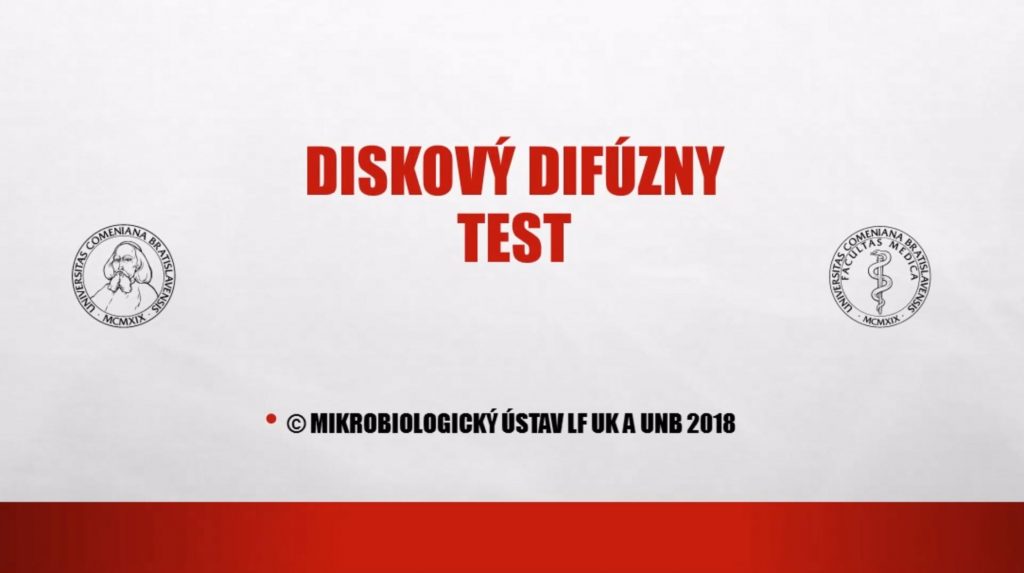 Diskový difuzny test